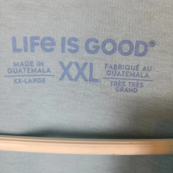 Life is Good  Peace Love Tennis tshirt - Picture 5 of 6